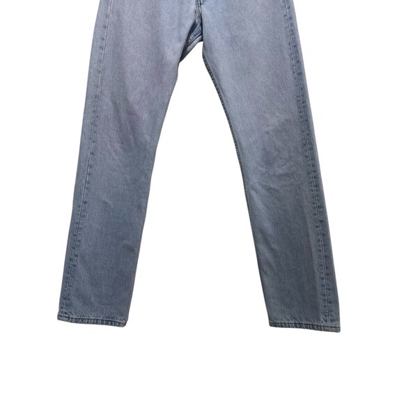 Vintage Levis 501 Jeans Womens 27 Blue Button Fly High Rise Straight Classic Fit - Picture 9 of 16